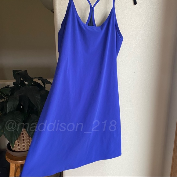 OUTDOOR VOICES Exercise Dress Blue Orchid M - Picture 5 of 13